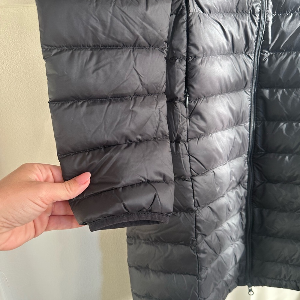 Women's Black Quilted Jacket - Picture 3 of 6